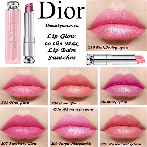 dior lip glow to the max colour reviver lip balm|dior lip glow shades.